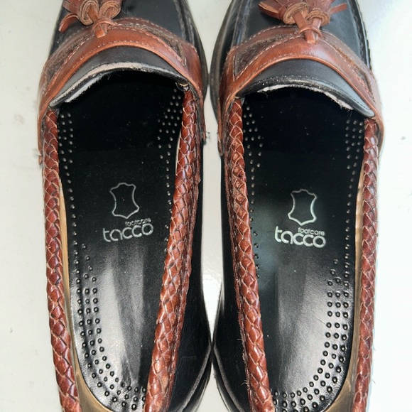 Allen Edmonds Black and Brown Tassel Loafers - Picture 6 of 9